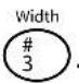 BROTHER P-Touch 2310 - To print three labels with numbers 1, 2 and 3: - 3