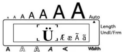 A A A A A A Auto Length Undl/Frm U̇ E æ Í ã Width A A A A <