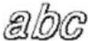 BROTHER P-Touch 2310 - To select the I+SHAD style setting: - 25