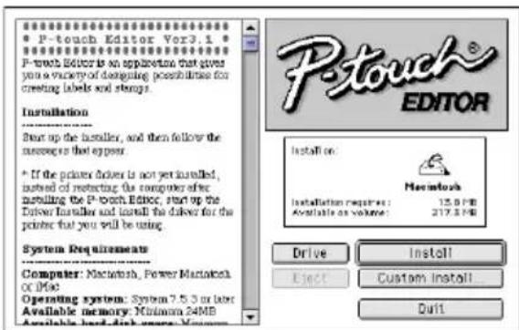 BROTHER P-Touch 2310 - Para instalar el software P-touch Editor: - 2