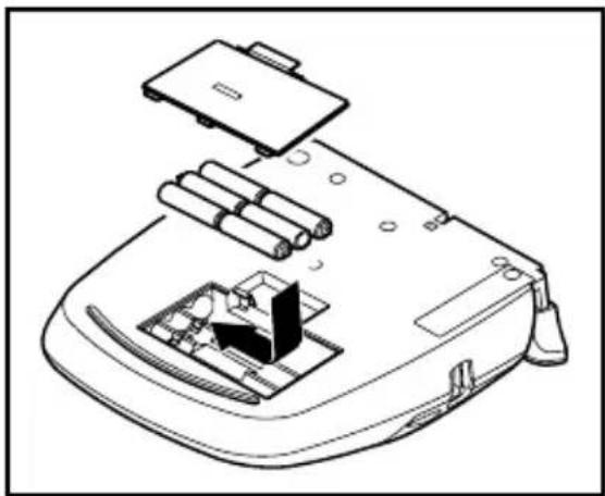 BROTHER P-Touch 1760 - To change the batteries: - 1