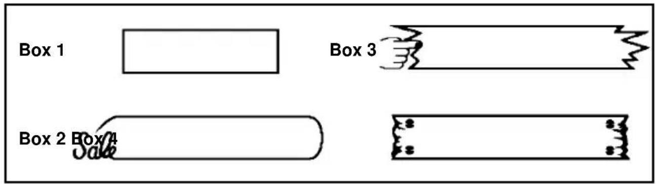 Box 1 Box 3 Box 2 Box 4