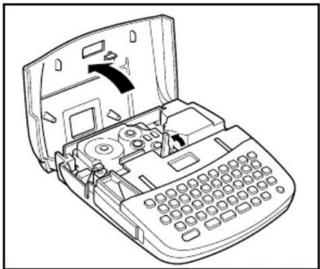 BROTHER P-Touch 1700 - Para insertar un nuevo cassette de cinta: - 1