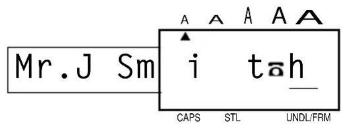 Mr.J Sm i tāh CAPS STL UNDL/FRM