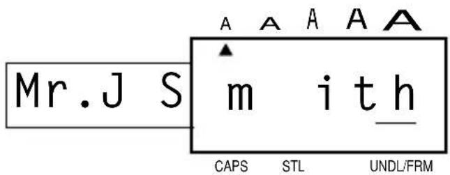 Mr.J S m ith CAPS STL UNDL/FRM