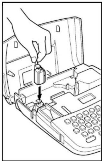 BROTHER P-Touch 1700 - To replace a cutter with a dull or broken blade: - 2