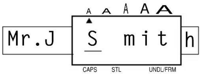 Mr.J A A A A A S m i t h CAPS STL UNDL/FRM
