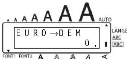 EURO→DEM 0,