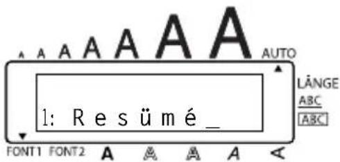 A A A A A A AUTO LÂNGE ABC ABC 1: Resümé_