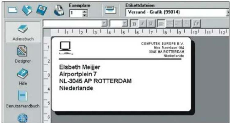 DYMO LabelWriter 330 - So ändern Sie die Schriftart - 1