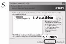 EPSON LabelWorks LW-1000P - Installieren der „Label Editor“-Software auf dem Computer - 3