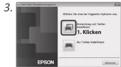 EPSON LabelWorks LW-1000P - Installieren der „Label Editor“-Software auf dem Computer - 2