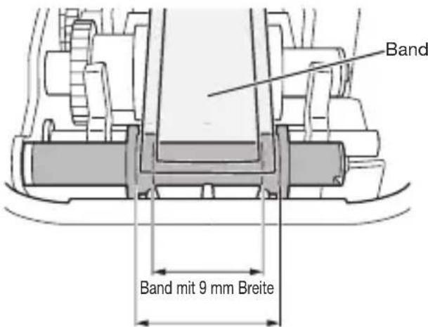 Band Band mit 9 mm Breite