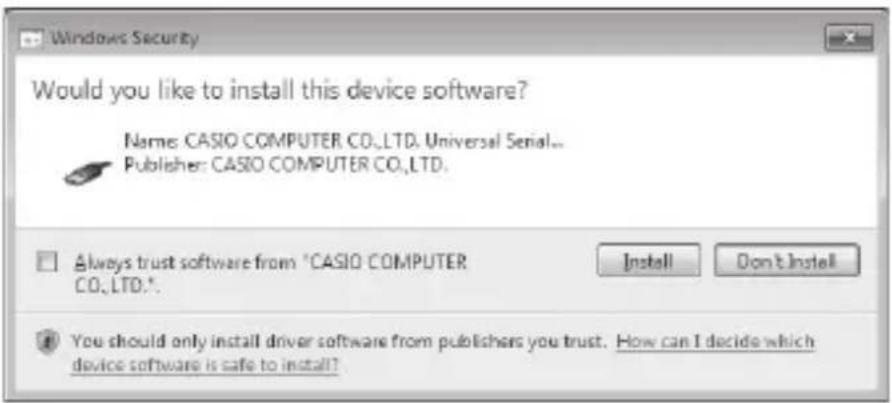 CASIO MEP-U10 - ■ Die Software installieren - 2