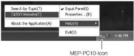 CASIO MEP-PC10 - ■ CASIO Website aufrufen - 1