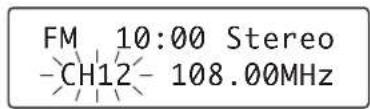 FM 10:00 Stereo -CH12- 108.00MHz