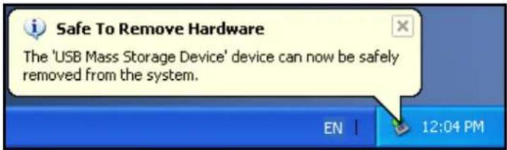 TRANSCEND T.sonic 820 - Removing the T.sonic ^TM 820 in Windows ^® Me, 2000 and XP - 2