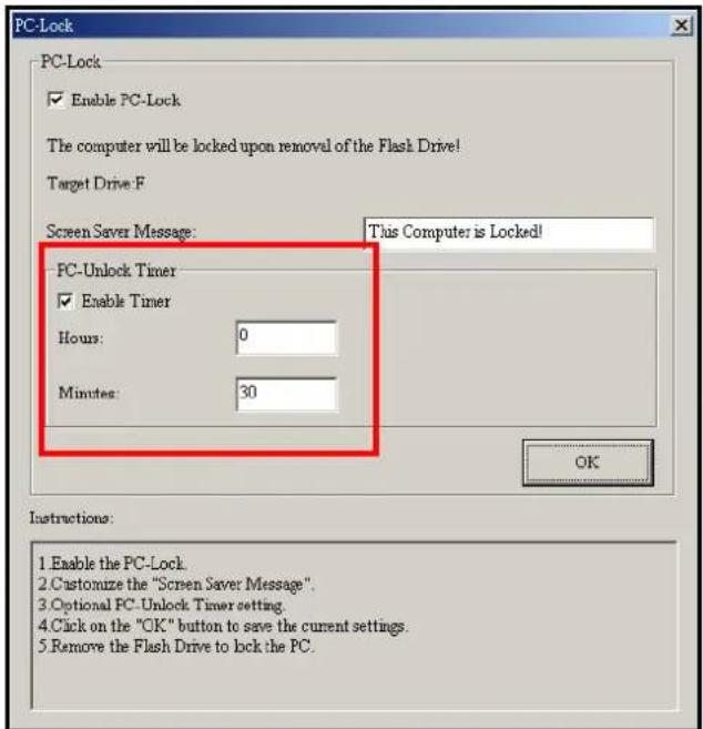 TRANSCEND T.sonic 820 - PC-Lock Function for Windows® Me, 2000 and XP - 4