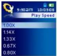 TRANSCEND T.sonic 820 - Playback Speed - 2