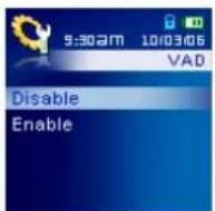 TRANSCEND T.sonic 820 - VAD (Voice Activation Detection) - 2