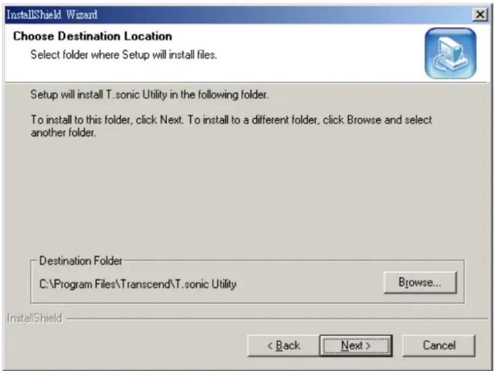 TRANSCEND T.sonic 820 - Installing the T.sonic™ Software - 3