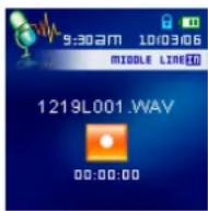 TRANSCEND T.sonic 820 - Record using the Line-In connection - 1