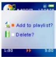 TRANSCEND T.sonic 820 - Create a Favorites Playlist - 1