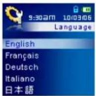 TRANSCEND T.sonic 820 - Language - 2