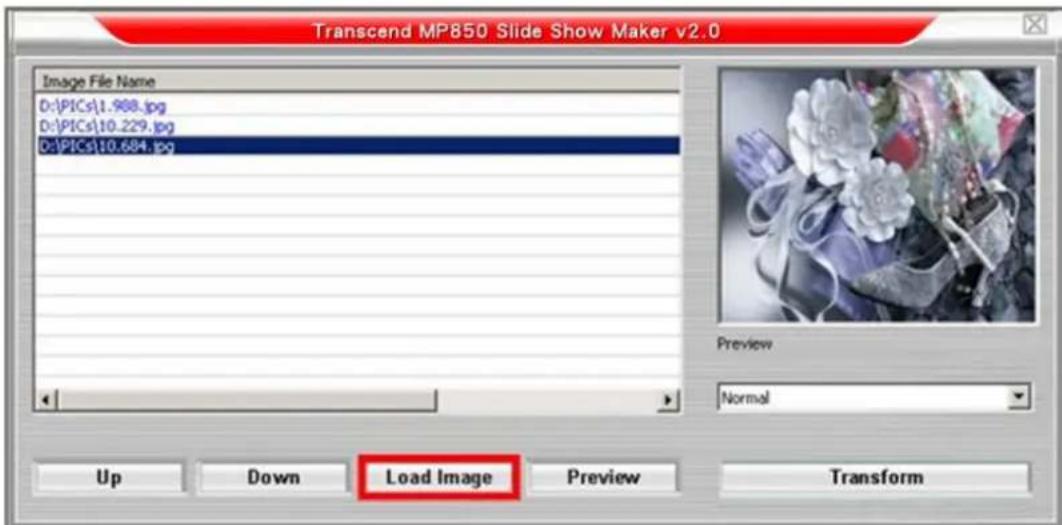 TRANSCEND T sonic 850 - Slide Show Maker - 1