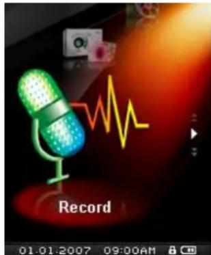 TRANSCEND T sonic 850 - Playing Voice or FM Recordings - 1