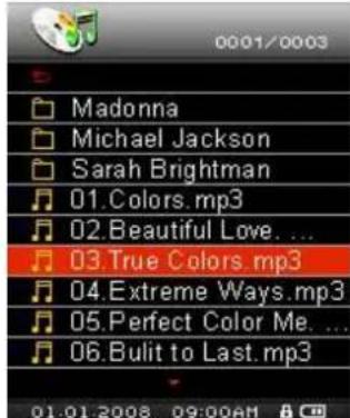 TRANSCEND T sonic 850 - ■ Adding a Song to My Playlist - 3