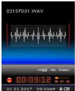 TRANSCEND T sonic 850 - Recording the Radio - 1