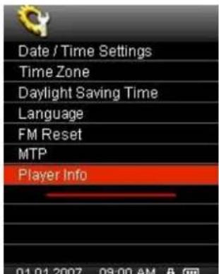 TRANSCEND T sonic 850 - Player Info - 1