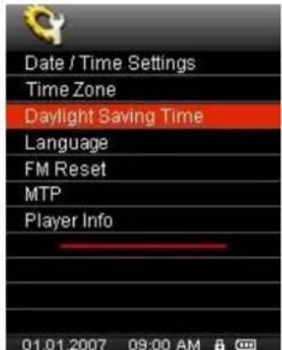 TRANSCEND T sonic 850 - Daylight Saving Time - 1