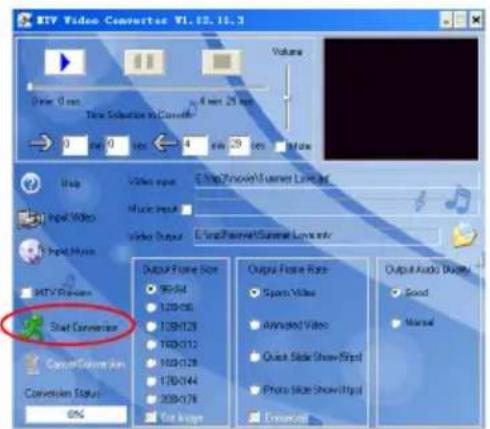TEAC MP-480 - So werden Videos ins MTV-Format konvertiert - 2