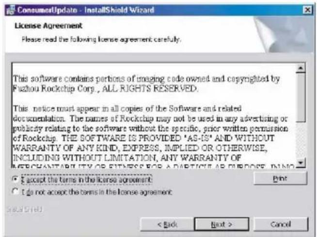 TEAC MP-450 - Aktualisieren der Firmware - 4