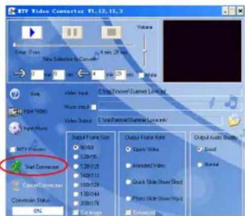 TEAC MP-266 - So werden Videos ins MTV-Format konvertiert - 2