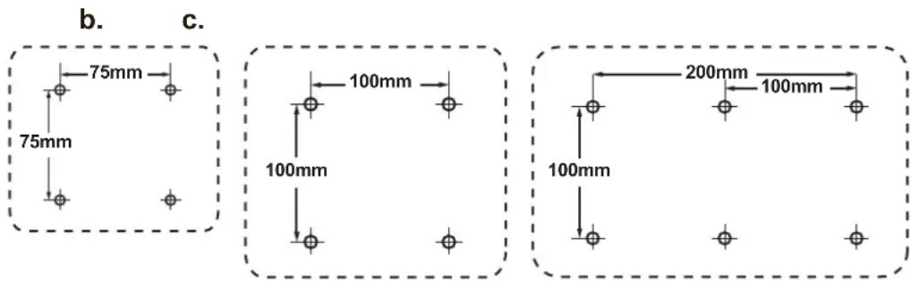 VIEWSONIC VX2263Smhl-S - Wandinstallation (optional) - 1