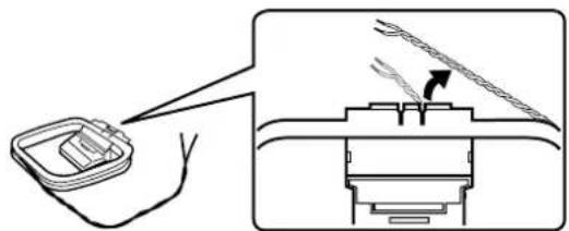 SONY ST-SB920QS - Anschluß der MW/LW-Antenne - 3