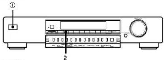 SONY ST-SB920QS - Val av tyska som språk för meddelandena i teckenfönstret - 1