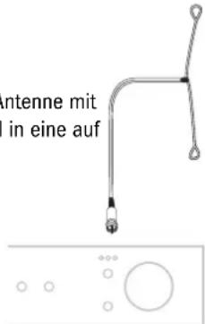 antenne mit in eine auf