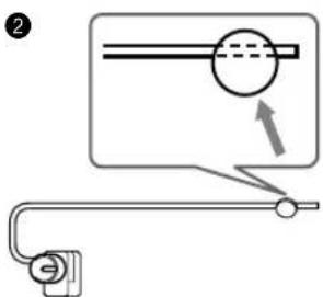 ONKYO T-4555 DAB - Einstellen und Installieren der UKW-Antenne - 2