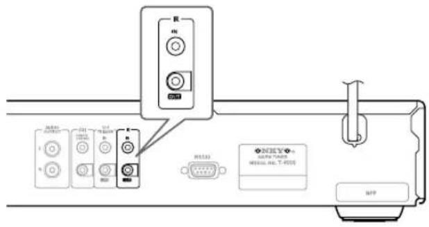 ONKYO T-4555 DAB - Manövrering av komponenter utom räckvidd - 1