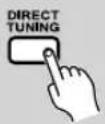 ONKYO T-4555 DAB - Inställning av en viss stationsfrek- vens - 1
