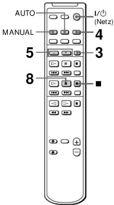 SONY DHC-MD717 - — Manuelle Aufnahme - 3