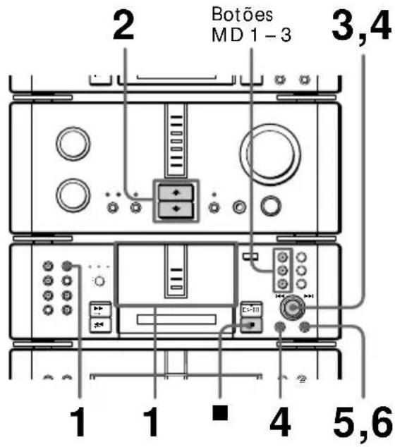 Botões MD 1 - 3 1 1 4 5,6 3,4