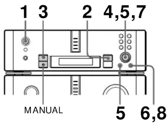 1 3 2 4,5,7 MANUAL 5 6,8