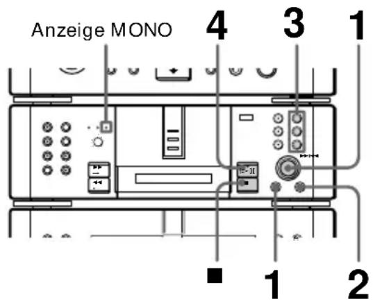 Anzeige MONO 4 3 1 ■ 1 2