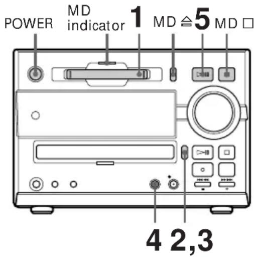 SONY DHC0-MD313 - — CD-MD Synchro-Opname - 1