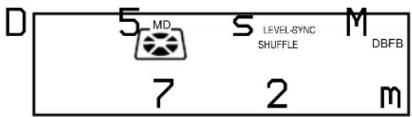 SONY DHC0-MD313 - Wiedergeben von MD-Titeln in willkürlicher Reihenfolge - 2